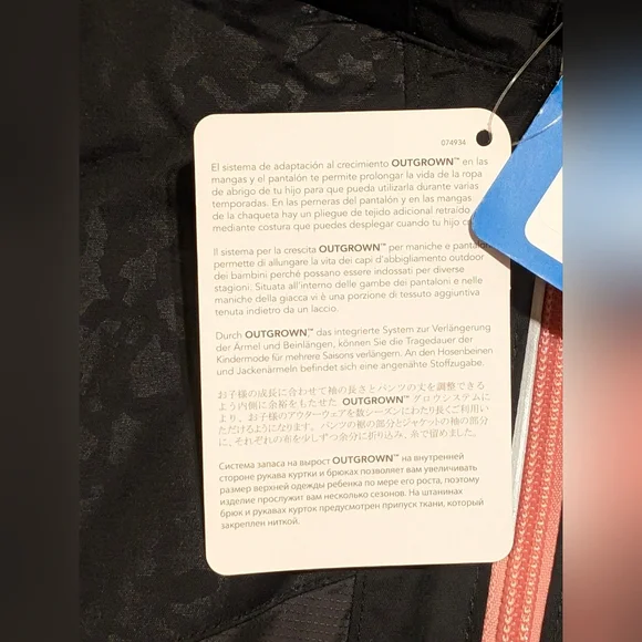 NWT Columbia Horizon Ride 2 Kids' Black/Pink  Outgrown Puffer Size M (10/12) - Picture 10 of 11